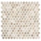 Andova Tiles SAMPLE Orb 075 x 075 Metal Penny Round Mosaic Tile SAM-ANDORB252 - alternate 7